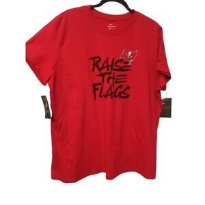 Nike Tampa Bay Buccaneers Red Shirt Women's XXL 2016 NWT